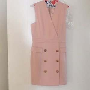 Pink Blazer dress